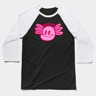 axolotl face Baseball T-Shirt